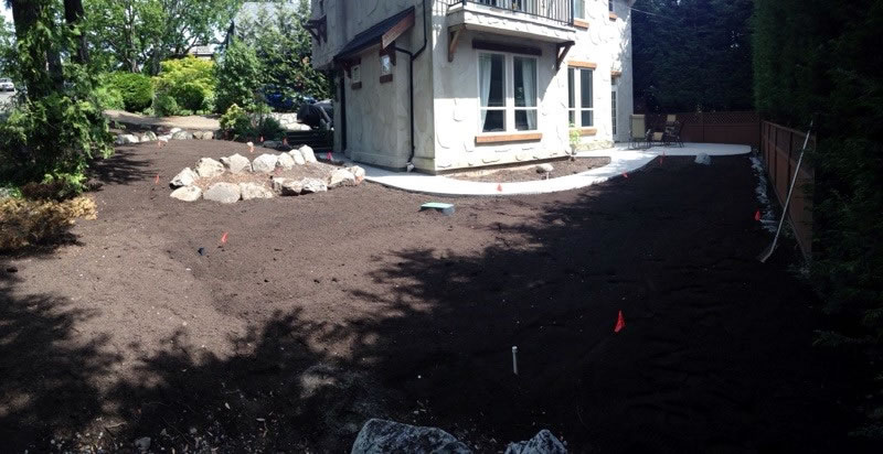 Landscaping an established Property in Victoria BC
